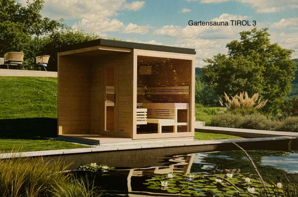 Gartensauna TIROL 3