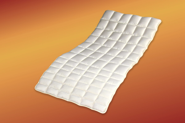 Alpenglück-Matratzenauflage Schafschurwolle& Zirbe